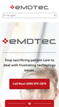 Mobile Screenshot of emdtec.com